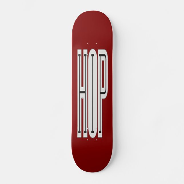 Hip Hop Skateboard Deck (Front)
