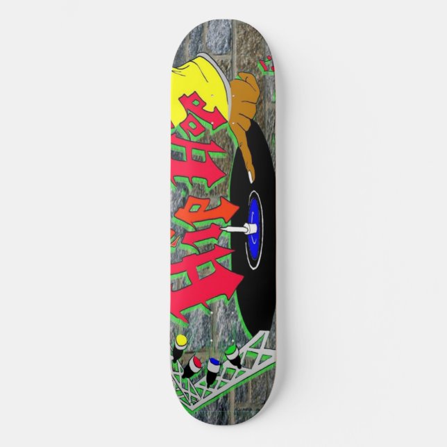 hip hop skateboard deck (Front)