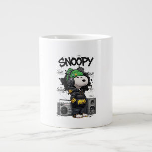 Hip-Hop Snoopy Urban Street Art Illustration Giant Coffee Mug