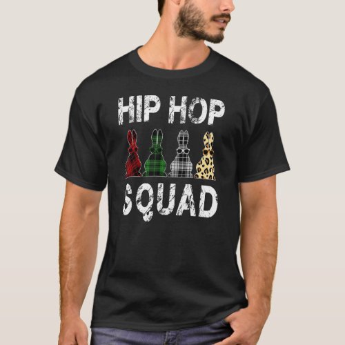 Hip Hop Squad Easter Bunny Buffalo Leopard Boys Gi T_Shirt