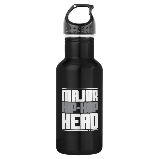 Hip Hop Stainless Steel Water Bottle (Front)
