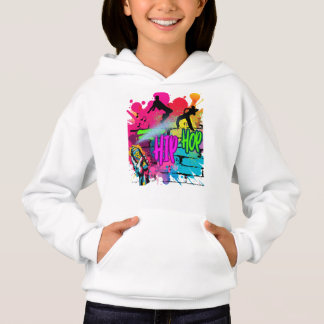 Hip-Hop Street Art – Vibrant Urban Energy Sudadera Hoodie