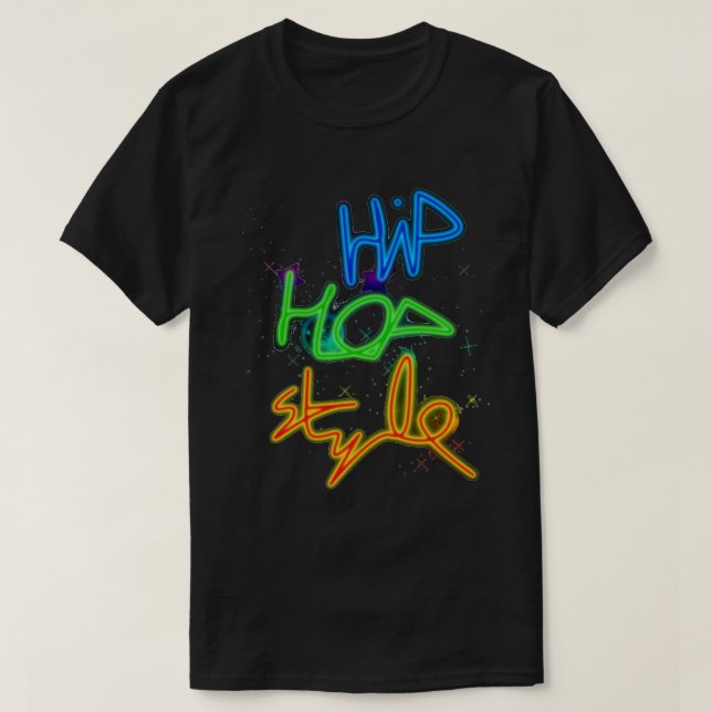 Hip Hop Style T Shirt (Design Front)