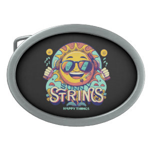 hip hop sun belt buckle