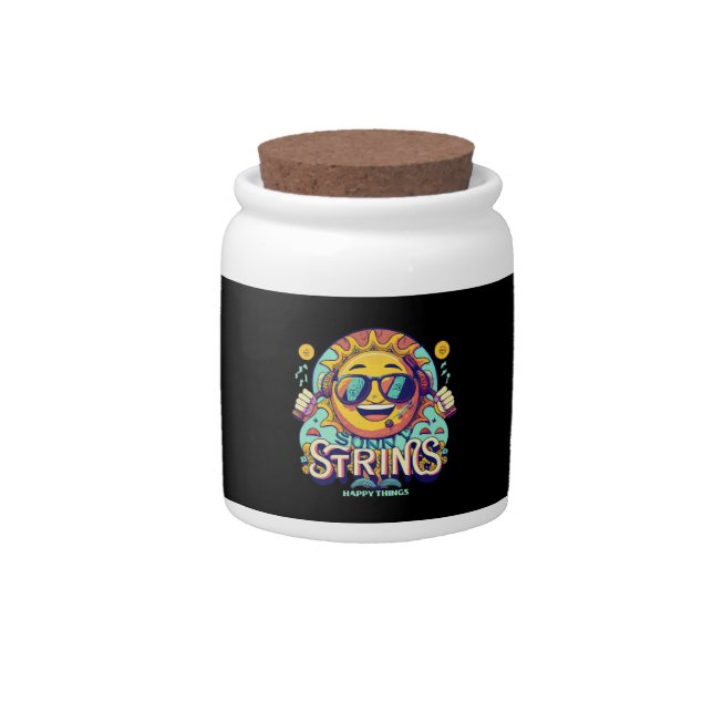 hip hop sun candy jar (Front)