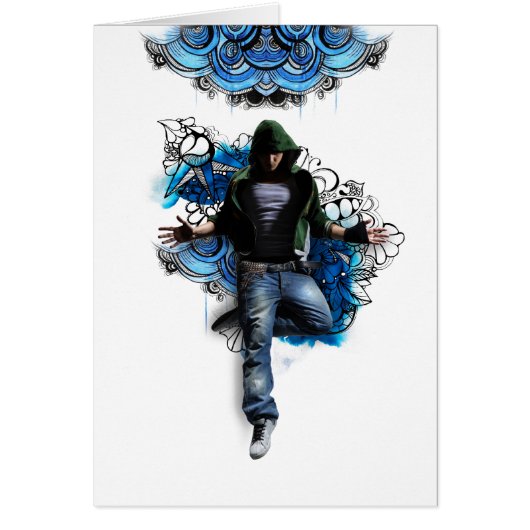 Hip hop to dancer cards (Front)