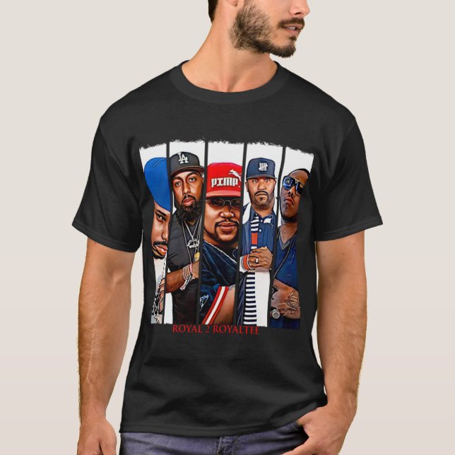 Hip Hop Urban Clothing T-ShirtHip hop T-Shirt_by R T-Shirt (Front)