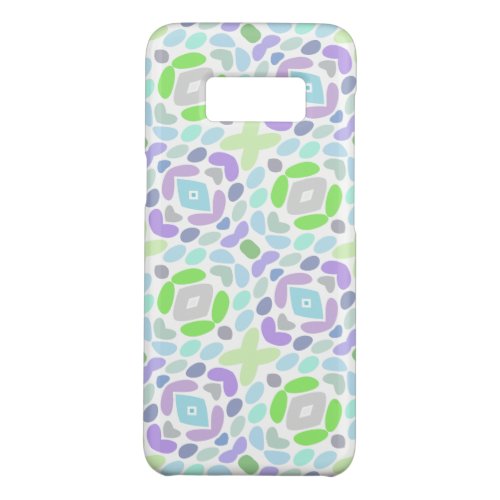 Hip Light Blue Pink Purple Lime Green Abstract Art Case_Mate Samsung Galaxy S8 Case