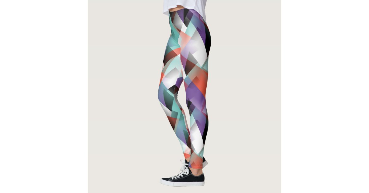 Mosaic Pattern Leggings