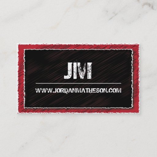 Customizable Hip + Modern Monogram Business Card