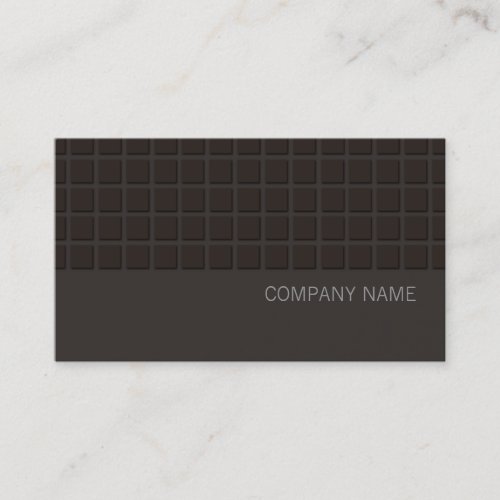 Hip Modern Square Business Card