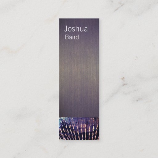 Customizable Hip Musician Mini Business Card