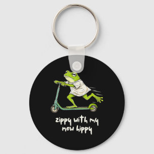 Hip Replacement Surgery Frog Zippy With New Hippy Keychain