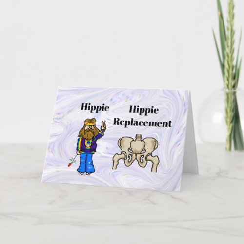 Hip  Replacement Surgery  Get Well Card