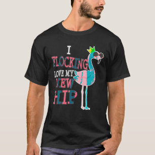 Hip Replacement Surgery Get Well Soon Gift Flaming T-Shirt