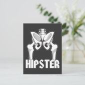 Hip Replacement Surgery Gift Hipster Orthopaedic Postcard (Standing Front)