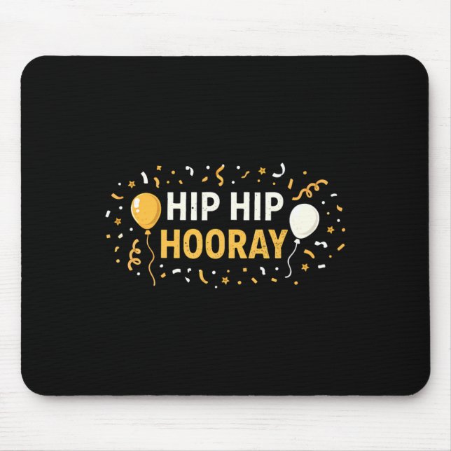 Hip Replacement Surgery Recovery Knee Humor Phrase Mouse Pad (Front)