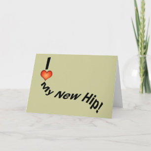 Hip Replcement T-shirts Get Well Gifts Card