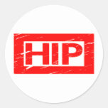 Hip Stamp Classic Round Sticker