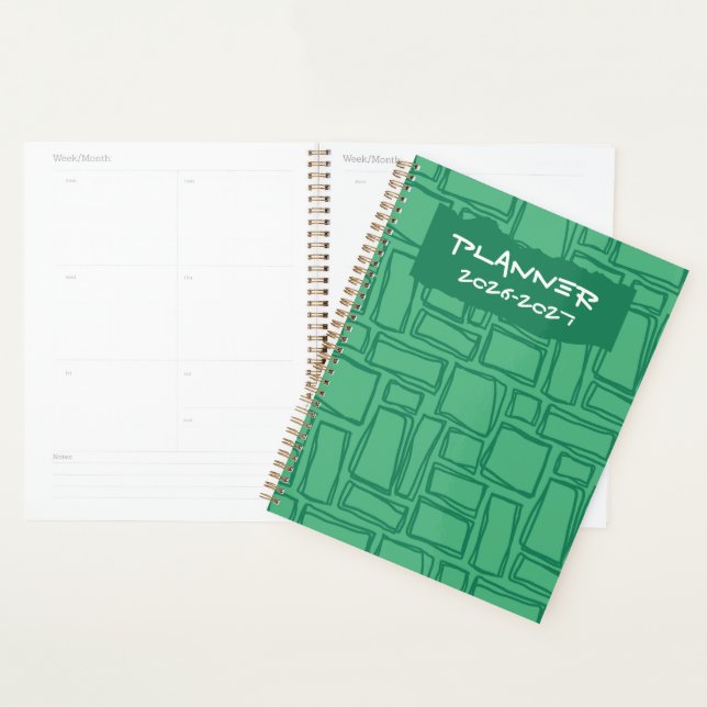 Hip to Be Square Pattern Style Planner (Display)