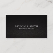 Hip & Urban Attorney Law & Justice Business Cards (Back)