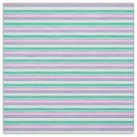Hip Violet Purple Pink Mint Green Stripes Pattern Fabric