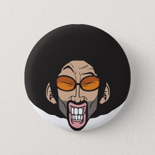 Hiphop Afro man Button