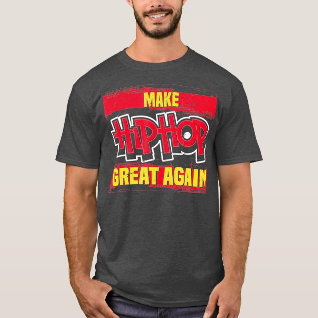Hiphop clothing men women Hip Hop Clothes Funny T-Shirt (Front)