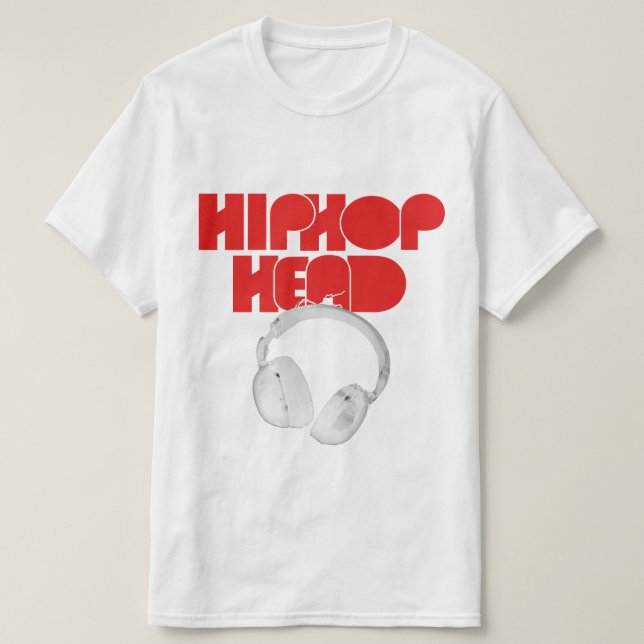 HipHop Head Goat T-Shirt (Design Front)