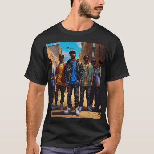 Hiphop POP art Collection  T_Shirt