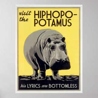 hiphopopotamus hiphopapotamus rhymenocerous poster