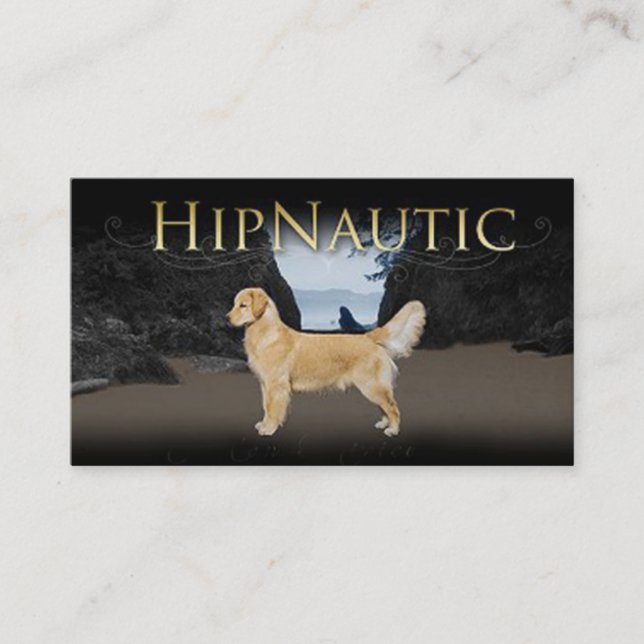 Hipnautic Goldens Business Card (Front)