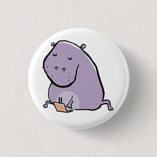 hipp-o pinback button (Front)