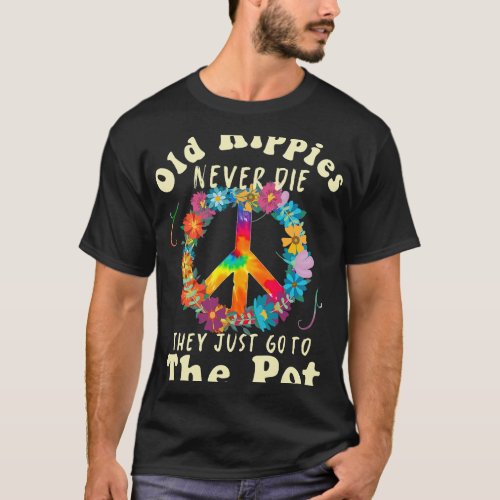 Hippie 2Acidhead Woodstock Peace Hippi Hippy T_Shirt