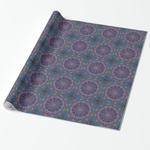 Hippie Art Psychadelic Print Wrapping Paper