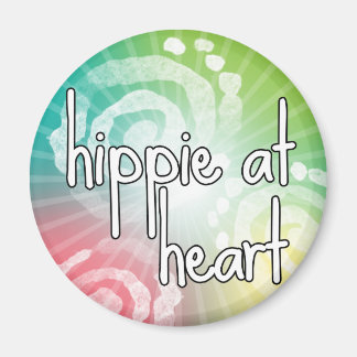 Hippie at Heart Magnet
