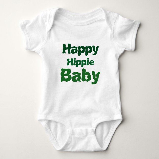 Hippie Baby Baby Bodysuit (Front)