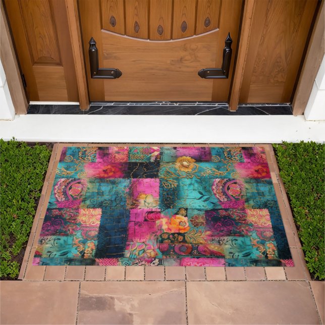 Hippie Boho Doormat (Outdoor)
