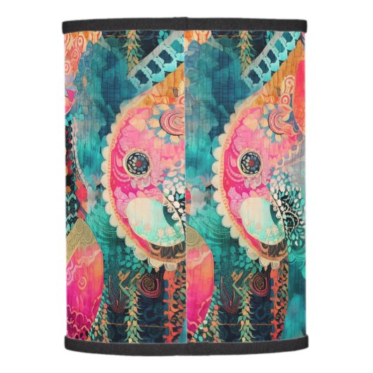 Hippie Boho Lamp Shade (Back)