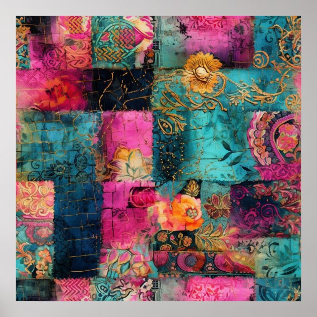 Hippie Boho Poster (Front)