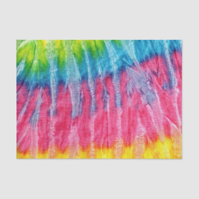 Hippie Boho Tie-Dye Tissue Paper (Front)
