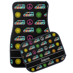 Hippie on sale car mats