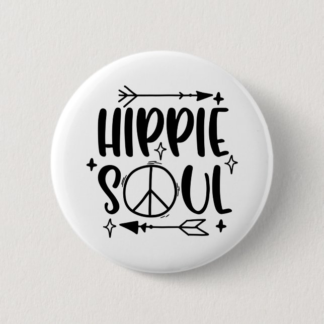 Hippie Button (Front)