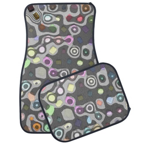 Hippie car mats front and rear