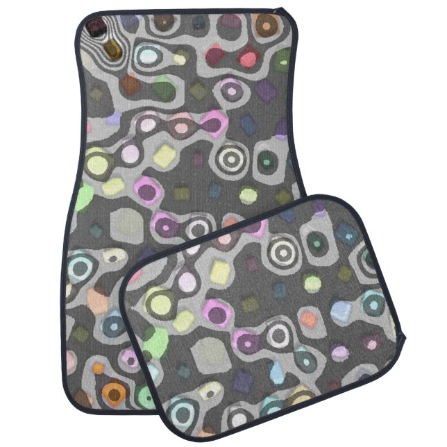 Hippie car mats front and rear (Set)