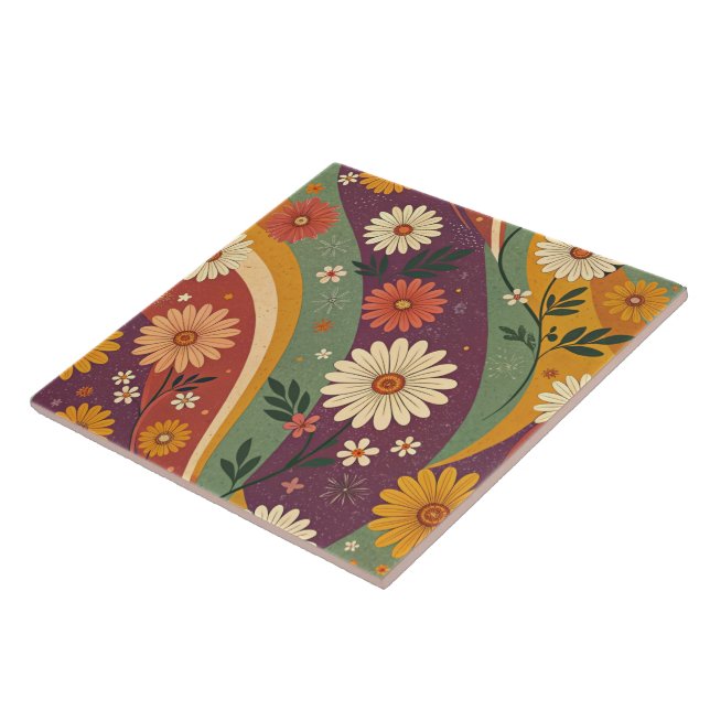 Hippie Ceramic Tile (Side)