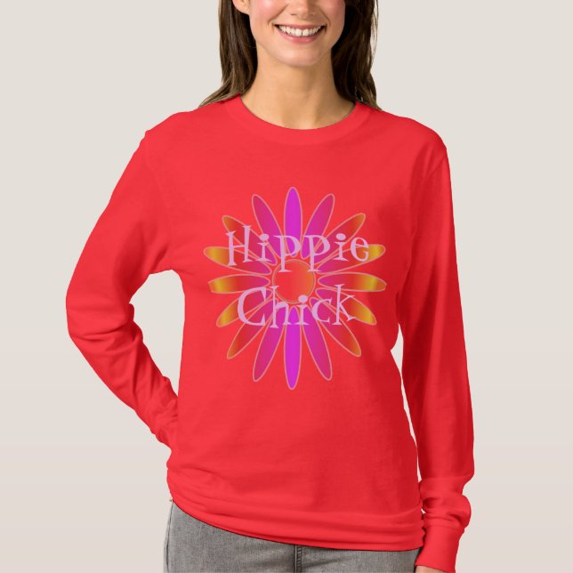 Hippie Chick T-Shirt (Front)