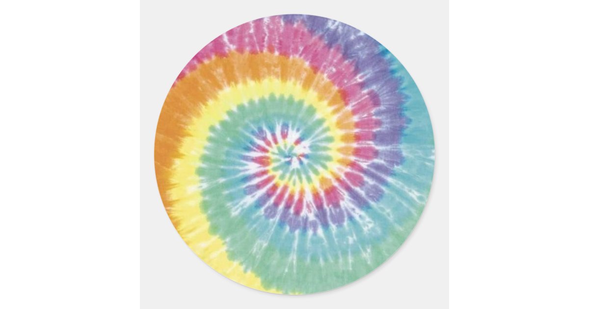 Hippie Classic Round Sticker | Zazzle
