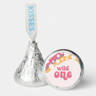 Hippie Daisy boho Wild One Rainbow Hershey®'s Kisses®