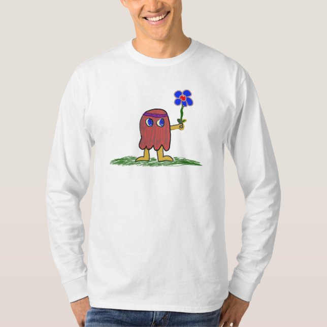 Hippie Dippy Flower T-Shirt (Front)